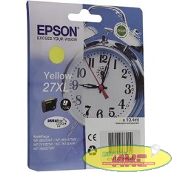 EPSON C13T27144020/4022 Singlepack Yellow 27XL DURABrite Ultra Ink for WF7110/7610/7620 (cons ink)