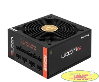 Блок питания Chieftec Silicon SLC-750C (ATX 2.3, 750W, 80 PLUS BRONZE, Active PFC, 140mm fan, Full Cable Management) Retail