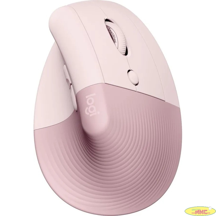 Мышь Logitech Lift, оптическая, беспроводная, USB, розовый [910-006478]