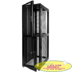 ЦМО Шкаф серверный ПРОФ напольный колокейшн 40U (600 х 1000) 2 секции, дверь перф. 2 шт., черный, в сборе