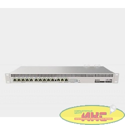 MikroTik RB1100AHx4 Dude Edition Ethernet-маршрутизатор, в стойку, 13x 1G Ethernet, 2x SATA3, 2x M.2