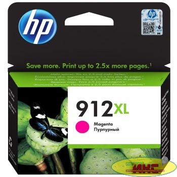 HP 3YL82AE Картридж № 912 струйный пурпурный (825 стр) {HP OfficeJet 801x/802x}