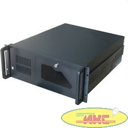 Procase B430-B-0 черный {4U глубина 450мм, внешн 3x5.25, внутр 8xHDD, MB 12"x9.6",без Б/П PS2}