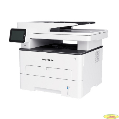 Pantum BM5106FDN/RU, P/C/S/F, Mono laser, A4, 40 ppm (max 100000 p/mon), 1.2 GHz, 1200x1200 dpi, 512 MB RAM, Duplex, DADF50, paper tray 250 pages, USB, LAN,touch screen, start. cartridge 6000 pages
