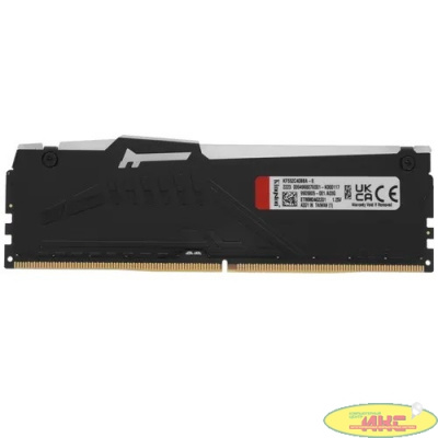 Модуль памяти Kingston FURY Beast RGB XMP KF552C40BBA-8 DDR5 8GB 5200MHz