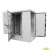 ЦМО! Шкаф всепогодный напольный укомплектованный 36U (Ш1000хГ600) с эл. отсеком, комплектация ТК-IP54 (ШТВ-2-36.10.6-К3А3-ТК)