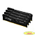 Kingston DRAM 64GB 3200MHz DDR4 CL16 DIMM (Kit of 4) 1Gx8 FURY Beast Black EAN: 740617319866