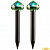 Rexant 71-0077  Набор отпугивателей кротов с садовым фонариком (R20*2 кристалл