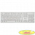 Клавиатура Oklick 505M белый USB slim {1196547}