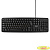 Keyboard Gembird KB-8320UXL-BL, черный, USB, кабель 2 м., 104 клавиши