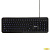 Клавиатура Gembird KB-200L черный  USB {104 клавиши, подсветка белая, кабель 1.45м}