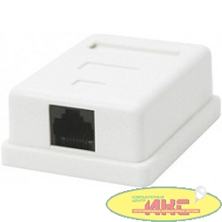 GEMBIRD NA212  Розетка  RJ-45 кат.5e внешняя 1 порт, 110&Krone