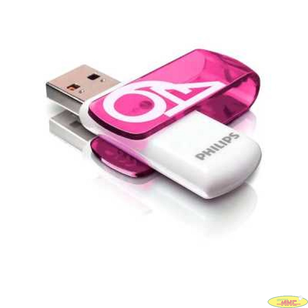 PHILIPS USB Drive 64GB PHILIPS VIVID2.0 64GB, USB 2.0
