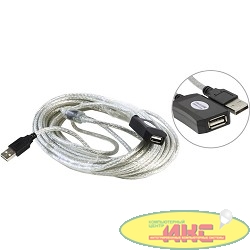 Aopen Кабель-адаптер USB2.0-repeater, удлинительный активный <Am-->Af> 10м (ACU823-10M) [6938510851321]