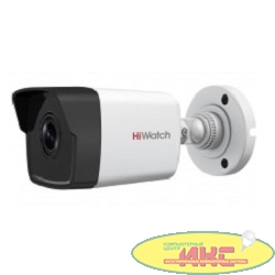 HiWatch DS-I250M(B) (2.8 mm) 2Мп уличная цилиндрическая IP-камера с EXIR-подсветкой до 30м и встроенным микрофоном