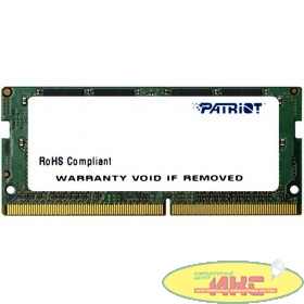 Patriot DDR4 SODIMM 16GB PSD416G24002S {PC4-19200, 2400MHz}