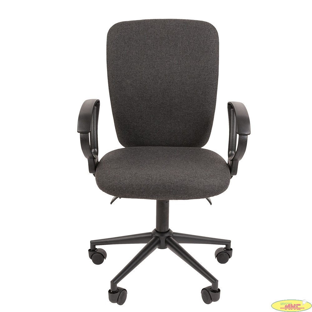 Офисное кресло Chairman 9801 Россия ткань С-2 серый Black (7111817)
