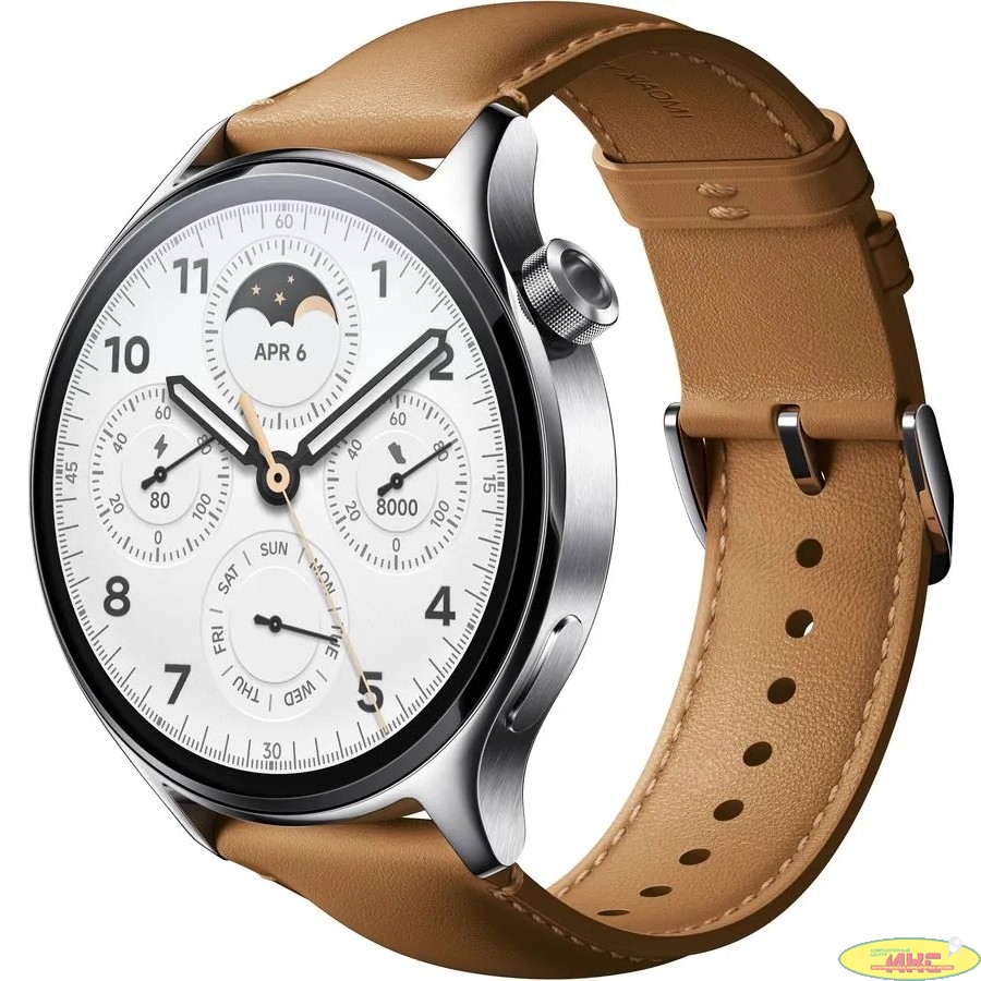 Смарт-часы Xiaomi Watch S1 Pro GL Silver (BHR6417GL)