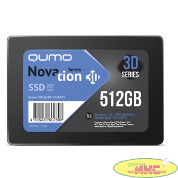QUMO SSD 512GB QM Novation Q3DT-512GSCY {SATA3.0}