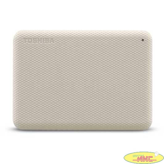 Накопитель на жестком магнитном диске Toshiba Внешний жесткий диск TOSHIBA HDTCA40EW3CA Canvio Advance 4ТБ 2.5" USB 3.0 св.-бежевый