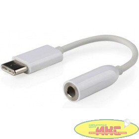 Cablexpert Переходник USB, USB Type-C/Jack3.5F, блистер (CCA-UC3.5F-01-W)