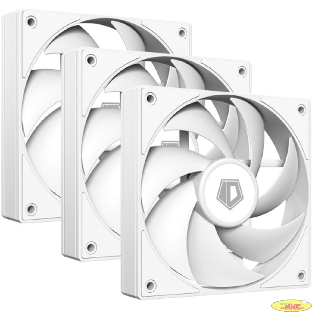 Вентилятор ID-COOLING AF-125-W Trio,  120мм, Ret