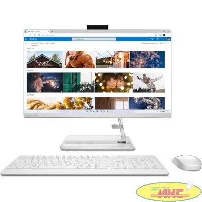 Lenovo IdeaCentre AIO 3 24IAP7  23.8'' FHD(1920x1080) IPS/Intel Core i7-1260P 1.50GHz (Up to 4.7GHz) Duodeca/16GB/512GB SSD/Integrated/noDVD/WiFi/BT5.1/HD Web Camera/noCR/KB+MOUSE(WLS)/W11H SL Rus/1Y/