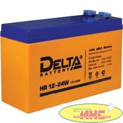 Delta HR 12-24W (6 А\ч, 12В) свинцово - кислотный  аккумулятор  