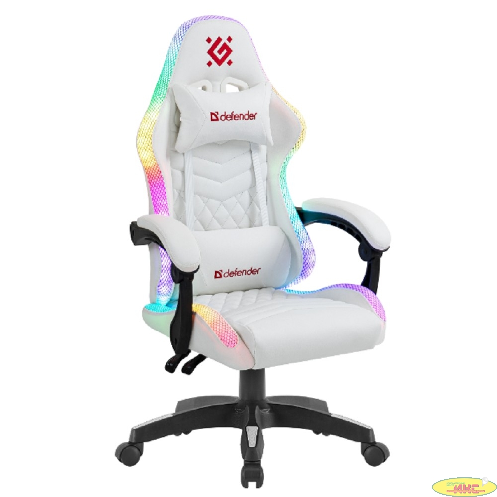 Игровое кресло Core Белый,RGB,класс 4,PU DEFENDER (64048)