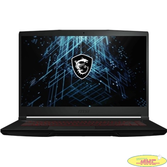 MSI GF63 Thin 12VF-1040RU  [9S7-16R821-1040] Black 15.6" {FHD i7 12650H/16Gb/SSD512Gb/RTX4060 8Gb/DOS}