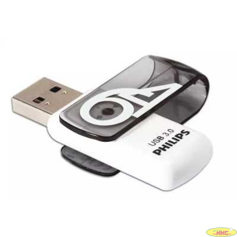 PHILIPS USB Drive 64GB PHILIPS VIVID3.0 64GB, USB 3.0 FM64FD00B/97
