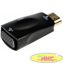 Gembird Переходник HDMI-VGA Cablexpert, 19M/15F (A-HDMI-VGA-02)