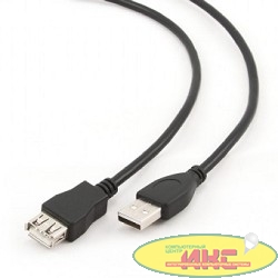 Gembird PRO CCP-USB2-AMAF-15C USB 2.0 кабель удлинительный 4.5м AM/AF  позол. контакты, пакет 