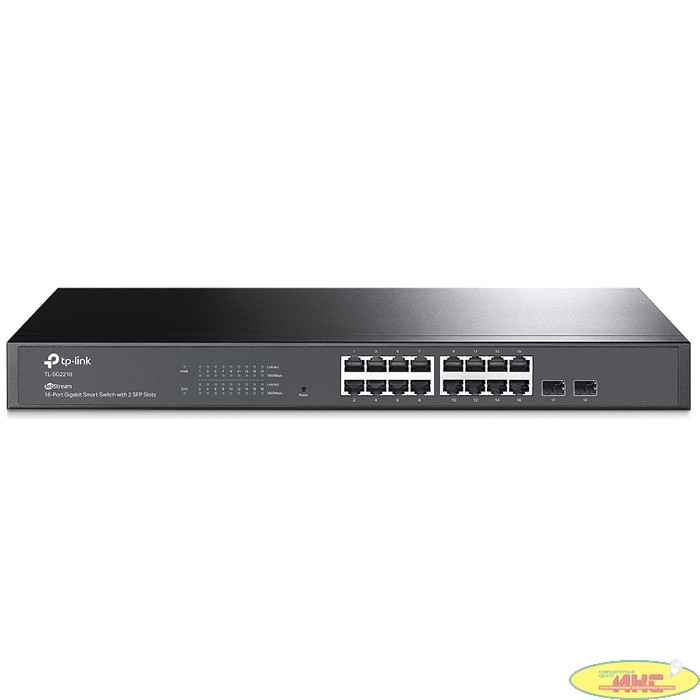 TP-Link TL-SG2218 JetStream 16-портовый гигабитный Smart коммутатор с 2 SFP слотами
