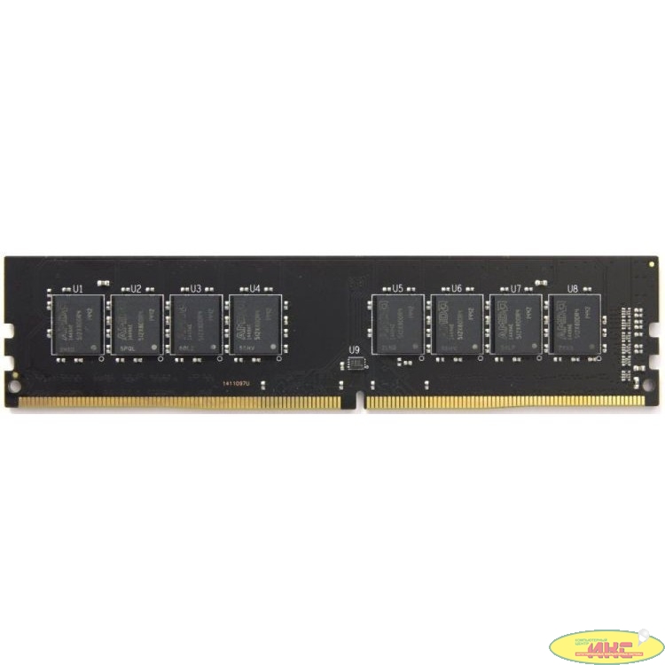 Память DIMM DDR4 4Gb PC21300 2666MHz CL16 AMD 1.2В (R744G2606U1S-UO)