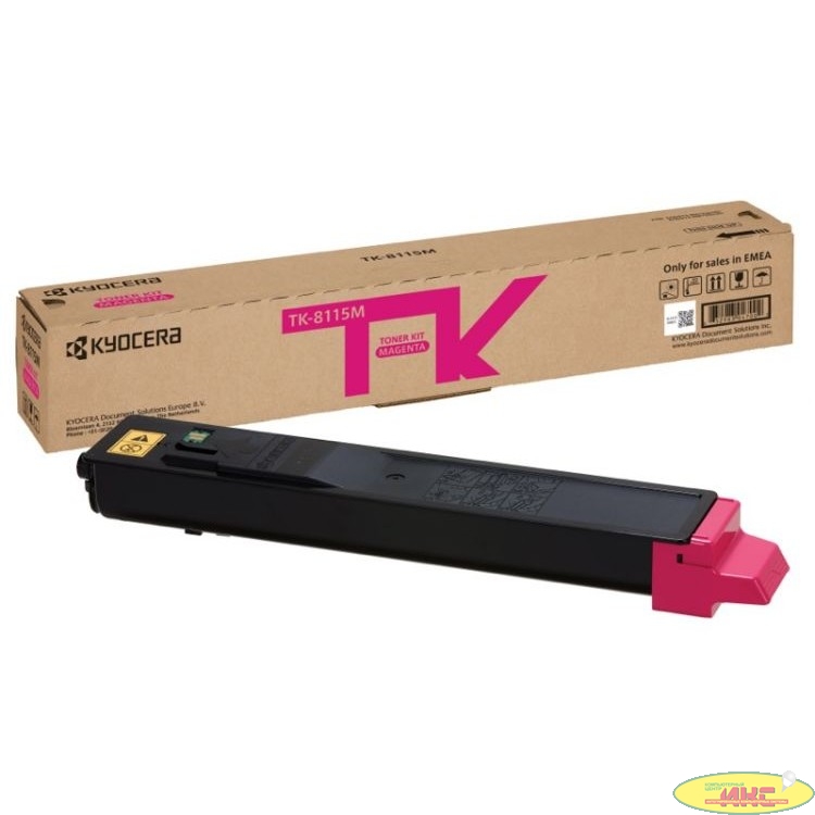 Kyocera-Mita TK-8115M Тонер-Картридж, Magenta {M8124cidn/M8130cidn (6000стр.)}