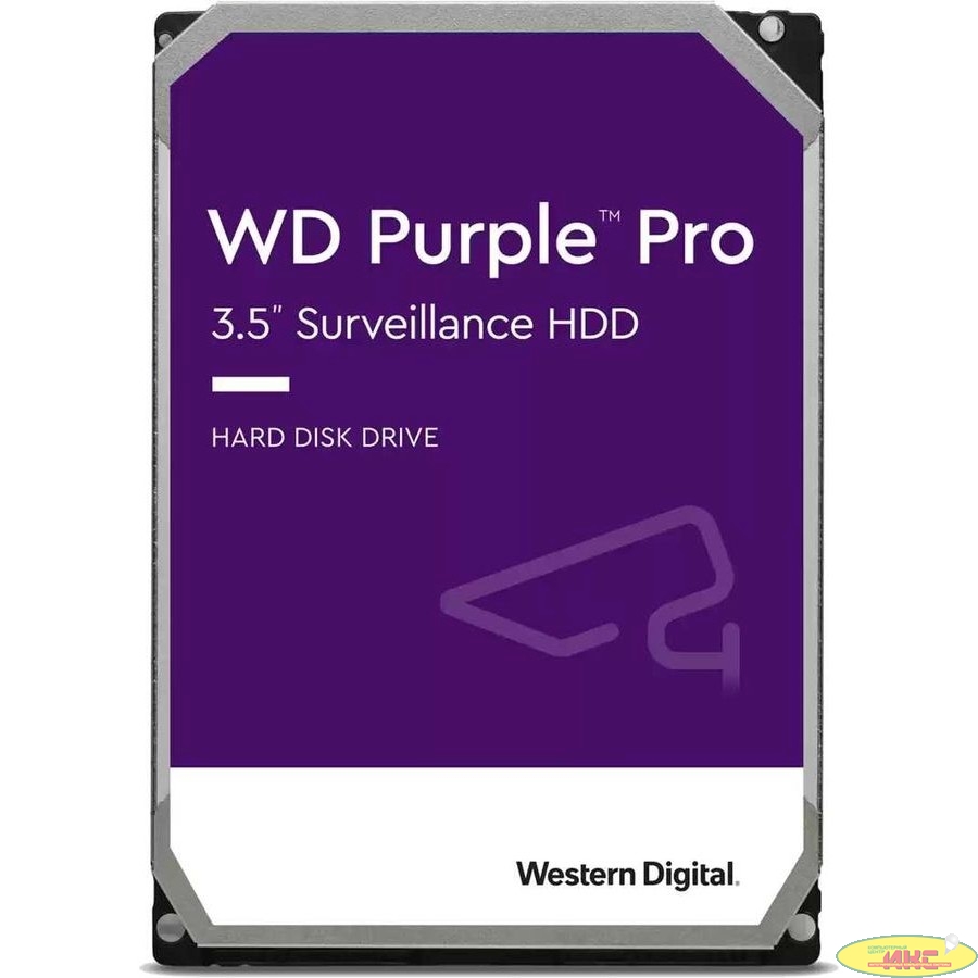 10TB WD Purple Pro (WD101PURP) {Serial ATA III, 7200- rpm, 256Mb, 3.5"}