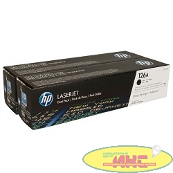 HP CE310AD Картридж ,Black{LaserJet Pro CP1025, Black (Dual Pack)}