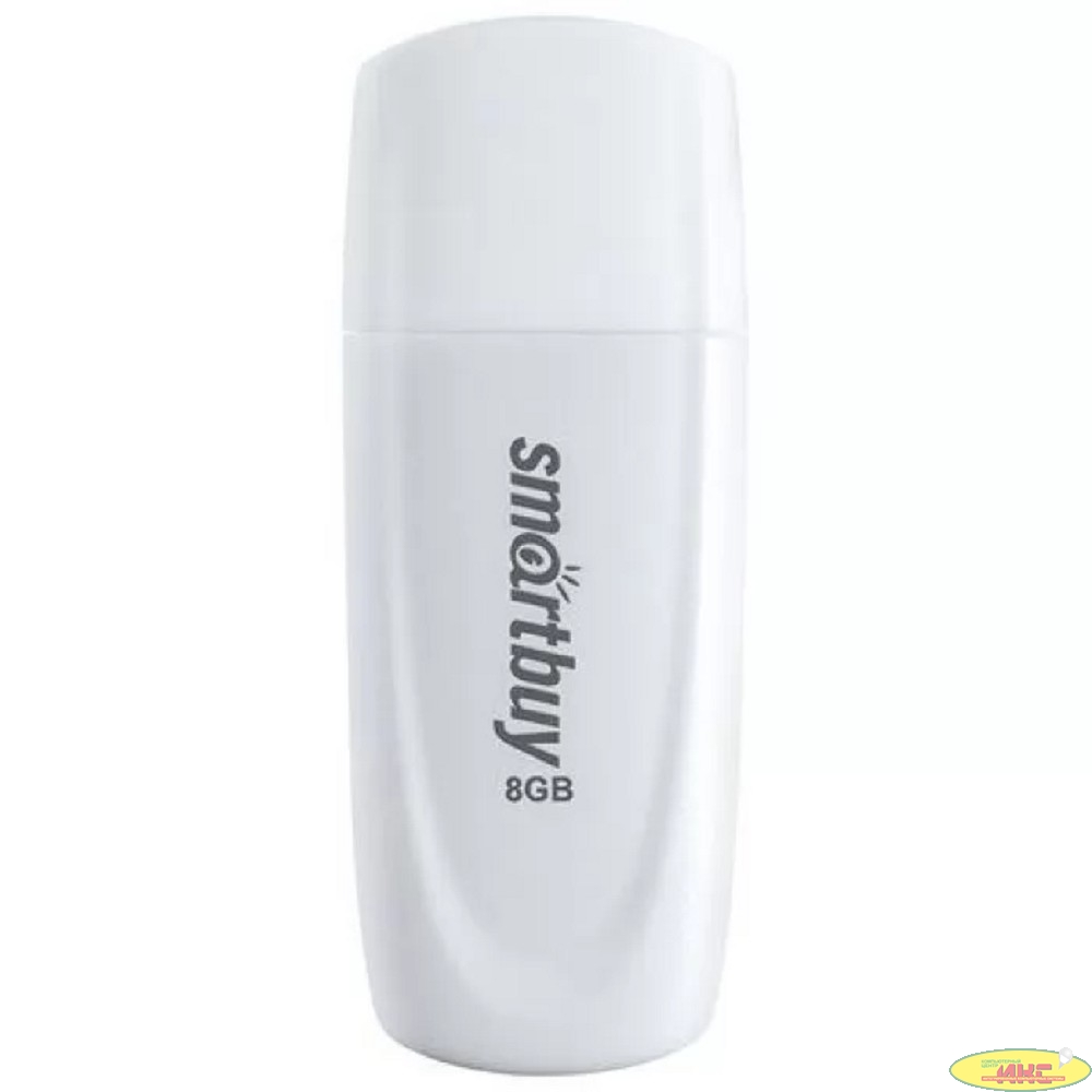 Smartbuy USB Drive 8GB Scout White (SB008GB2SCW) UFD 2.0