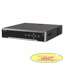 HIKVISION DS-7732NI-K4 32-х канальный IP-видеорегистратор Видеовход: 32 канала; аудиовход: двустороннее аудио 1 канал RCA; видеовыход: 1 VGA до 1080Р, 1 HDMI до 4К; аудиовыход: 1 канал RCA