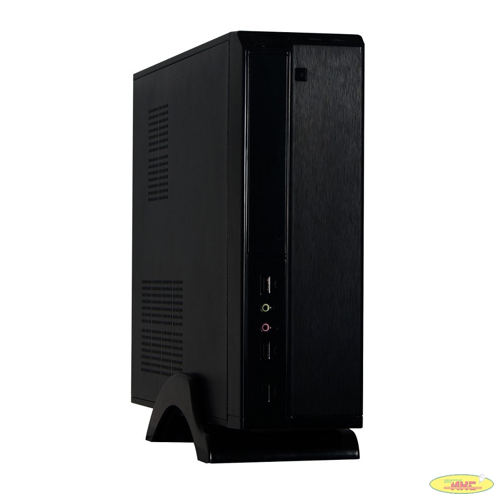 Exegate EX268691RUS Корпус MiniITX Exegate MI-207 Black, miniITX/mATX, <M450, 80mm>, 2*USB, Audio