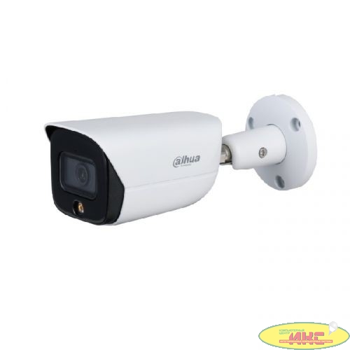 DAHUA DH-IPC-HFW3449EP-AS-LED-0360B Уличная цилиндрическая IP-видеокамера Full-color с ИИ