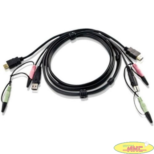 Custom USB 2.0 HDMI KVM Cable L:1.8m