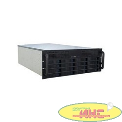Procase ES416S-SATA3-B-0 черный 4U 16 SATA3/SAS 6Gb hotswap HDD,глубина 550мм,MB 9.6"x12", без Б/П