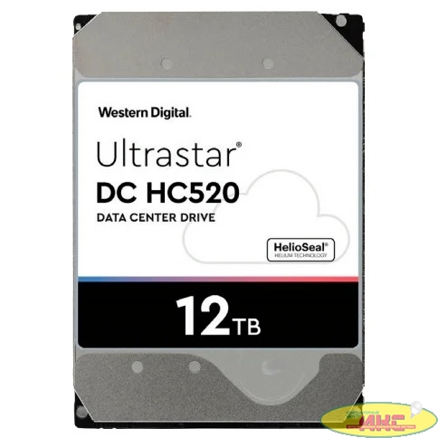HGST Ultrastar HDD He12 3.5" SATA-III  12Tb, 7200rpm, 256MB buffer, 512e, 1 year