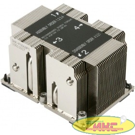 Supermicro SNK-P0068PS - 2U Passive CPU Heat Sink for LGA 3647, 108x78x64