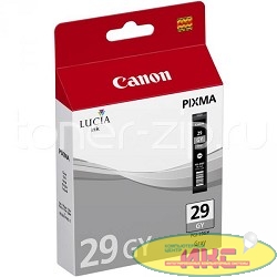 Canon PGI-29GY 4871B001 Картридж для Pixma Pro 1, Серый, 179стр.