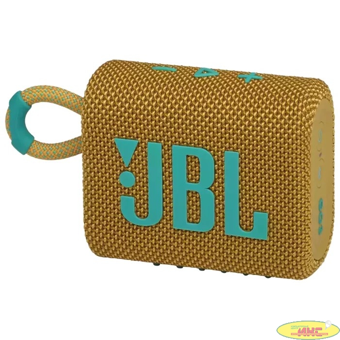 Динамик JBL Портативная акустическая система JBL GO 3 желтая