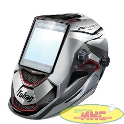 FUBAG Маска сварщика «Хамелеон» ULTIMA 5-13 Panoramic Silver (зона обзора 100 мм х 93 мм) [992520]
