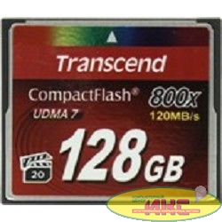 Compact Flash 128Gb Transcend, High Speed (TS128GCF800) 800-x